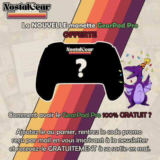 Manette GearPad Pro sans fil (Précommande)